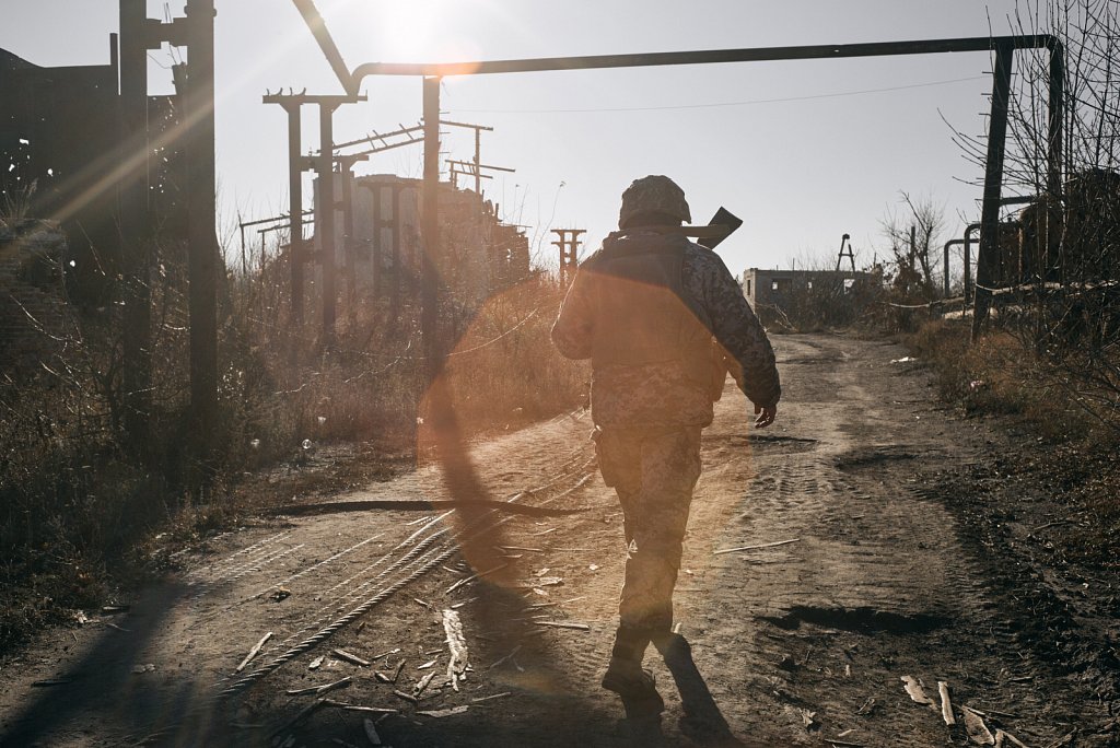 Avdiyivka, November 2019 (territory controlled by Ukraine)