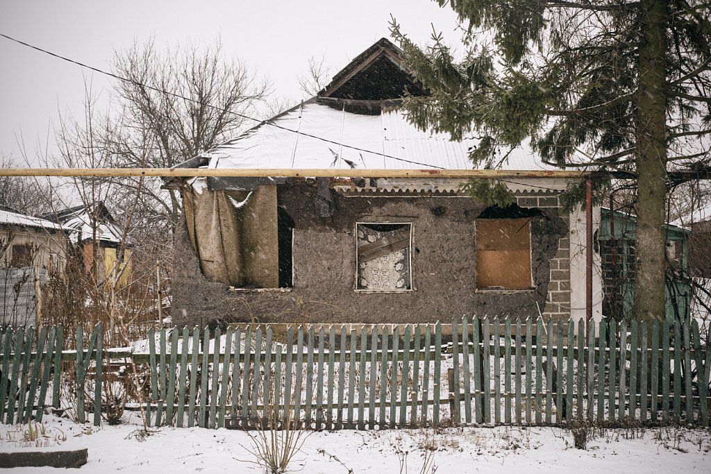 Spartak, February 2020 (DPR, territory controlled by the separatists)