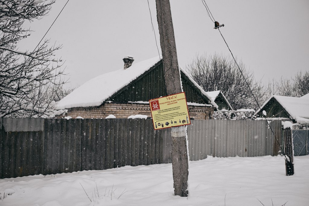 Marjinka, February 2020 (territory controlled by Ukraine)